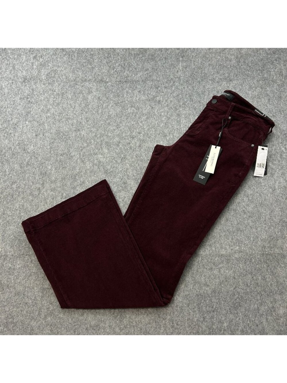 Liverpool Hannah Flare Corduroy Pants Women's Size 4 / 27 Blackberry NWT